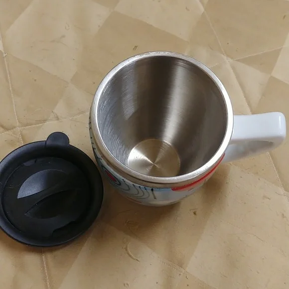 16 oz insulated travel mug. - Picture 3 of 4